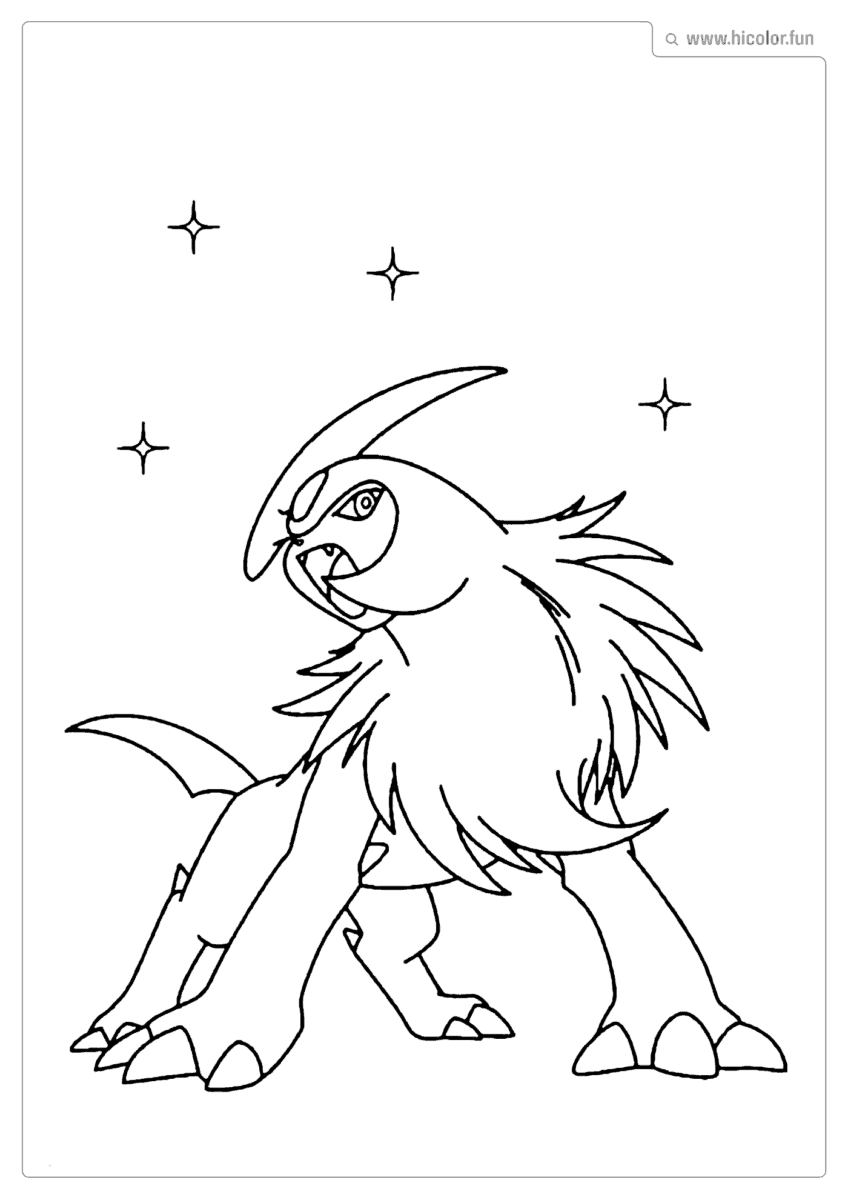 ABSOL POKEMON PARA PINTAR