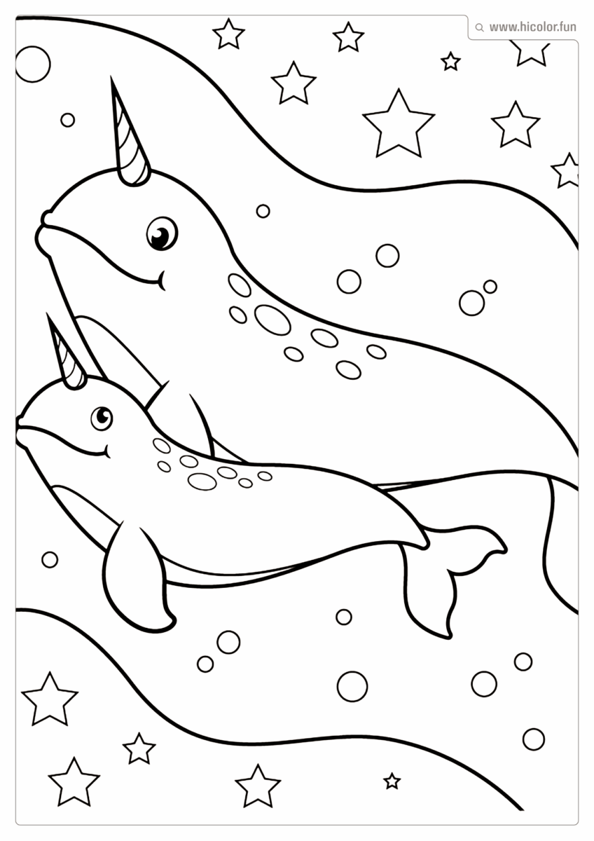 ANIMAIS MARINHOS PARA COLORIR E IMPRIMIR