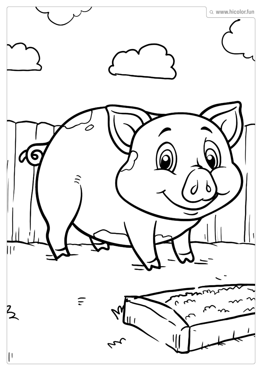 ANIMAIS PARA PINTAR E COLORIR