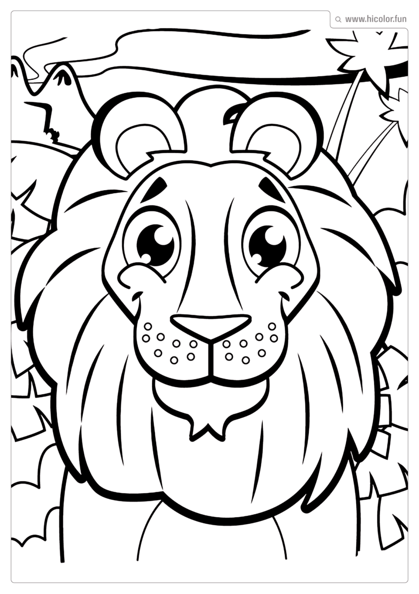 ANIMAIS SELVAGEM PARA COLORIR