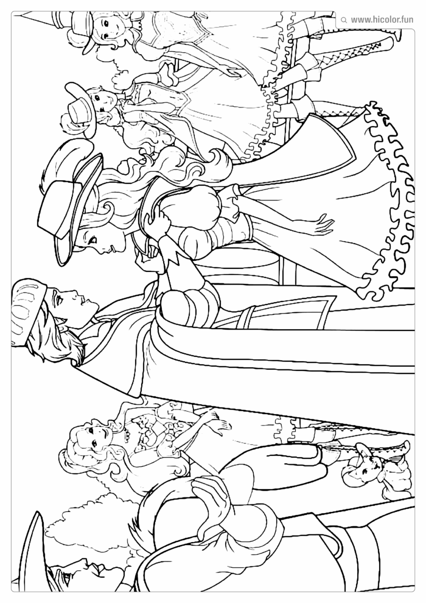 BARBIE E KEN PARA PINTAR