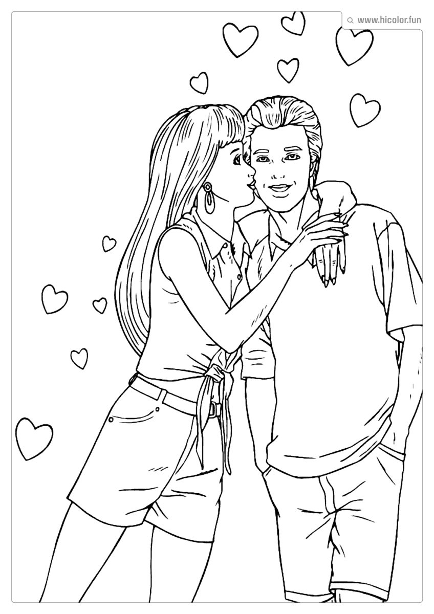 BARBIE IMAGENS PARA COLORIR