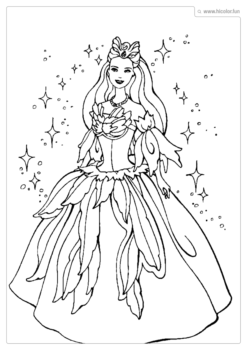 BARBIE PARA IMPRIMIR E COLORI