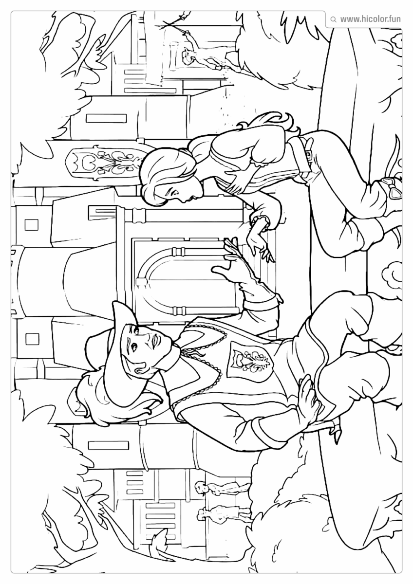 BARBIE PARA PINTAR E COLORIR