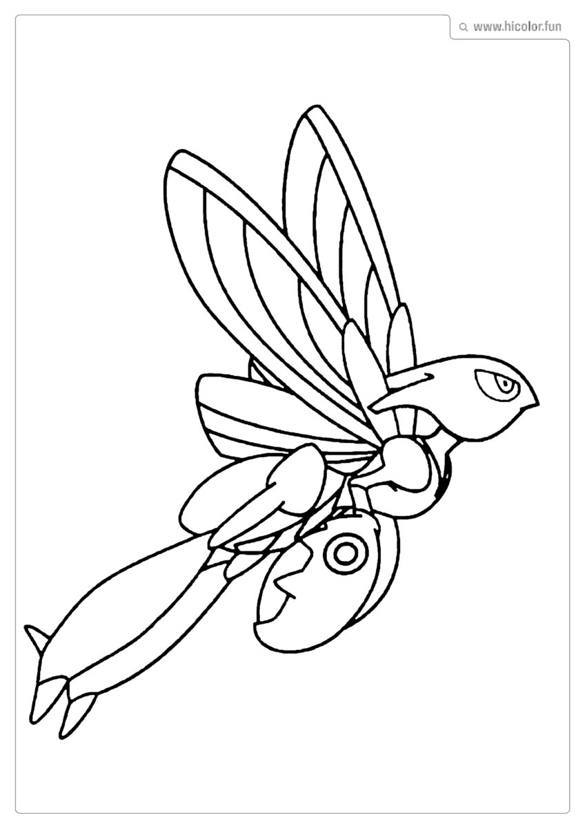 BEEDRILL POKEMON PARA PINTAR