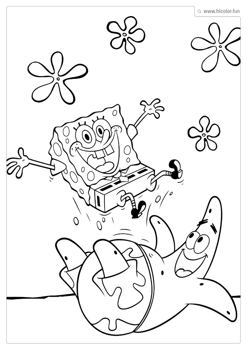 BOB ESPONJA COLORIR