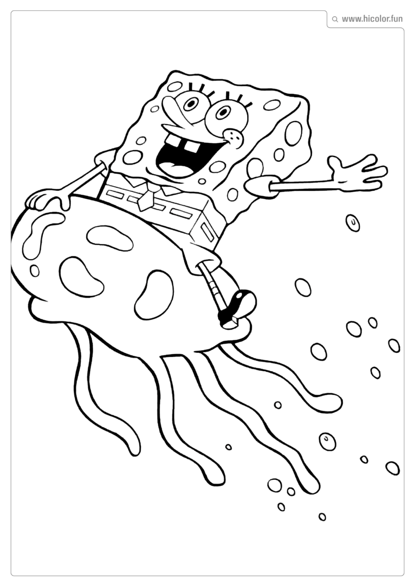 BOB ESPONJA IMAGENS PARA COLORIR