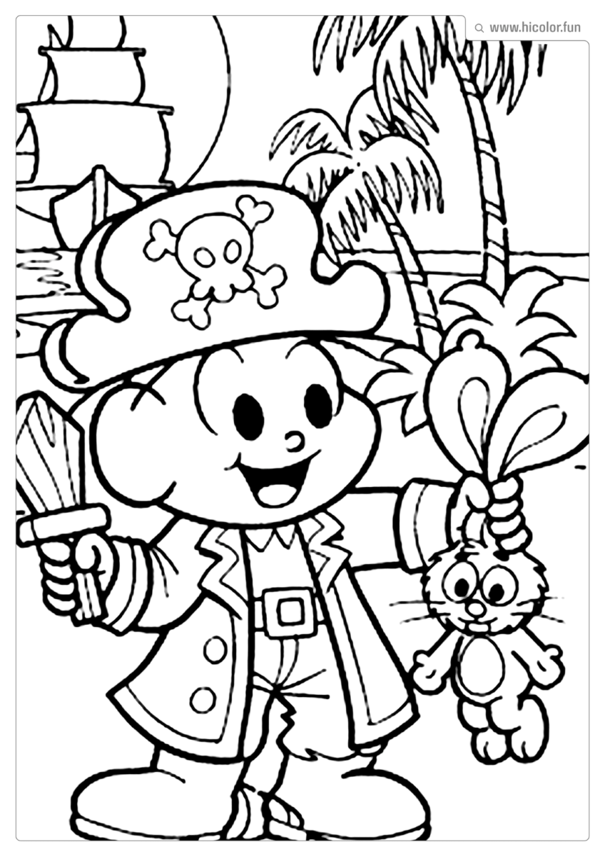 CEBOLINHA PARA COLORIR