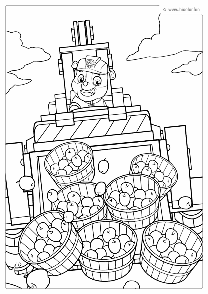 COLORINDO COM PATRULHA CANINA