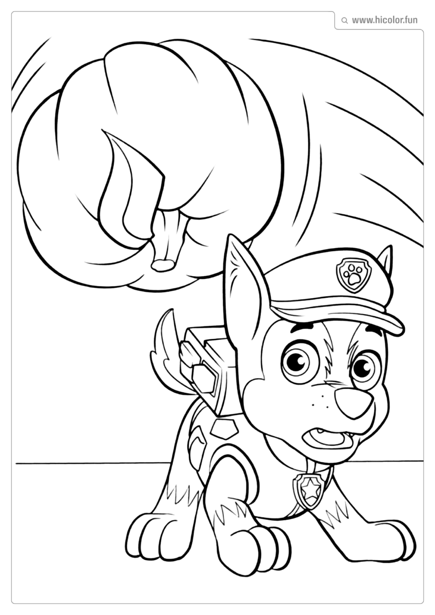 COLORIR PATRULHA CANINA IMPRIMIR