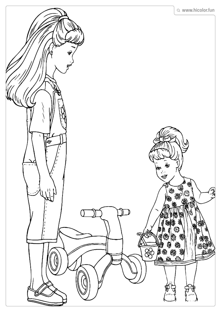 DESENHO BARBIE PINTAR