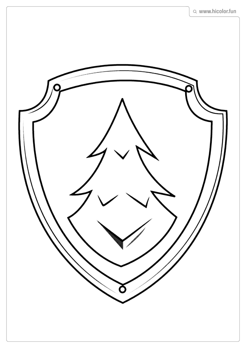 DESENHO COLORIR PATRULHA CANINA