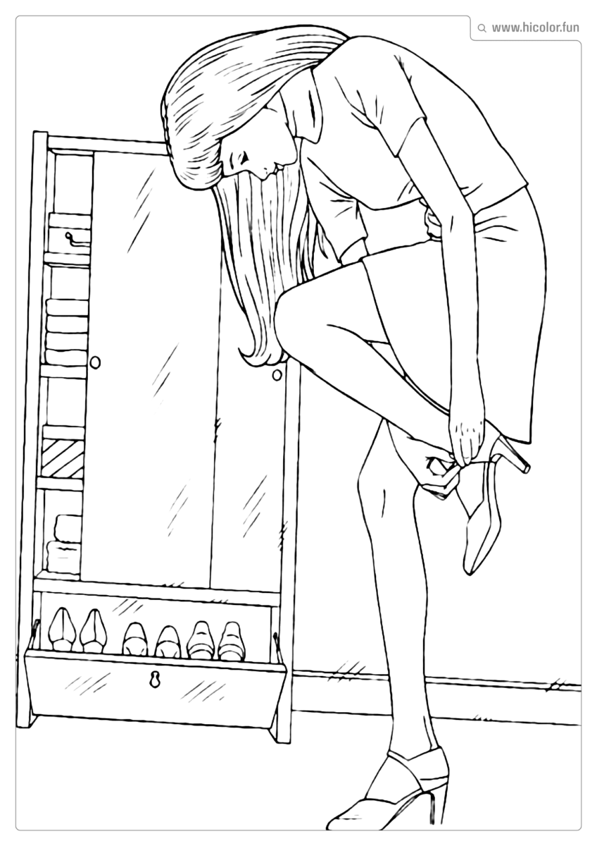 DESENHO DA BARBIE PARA PINTAR