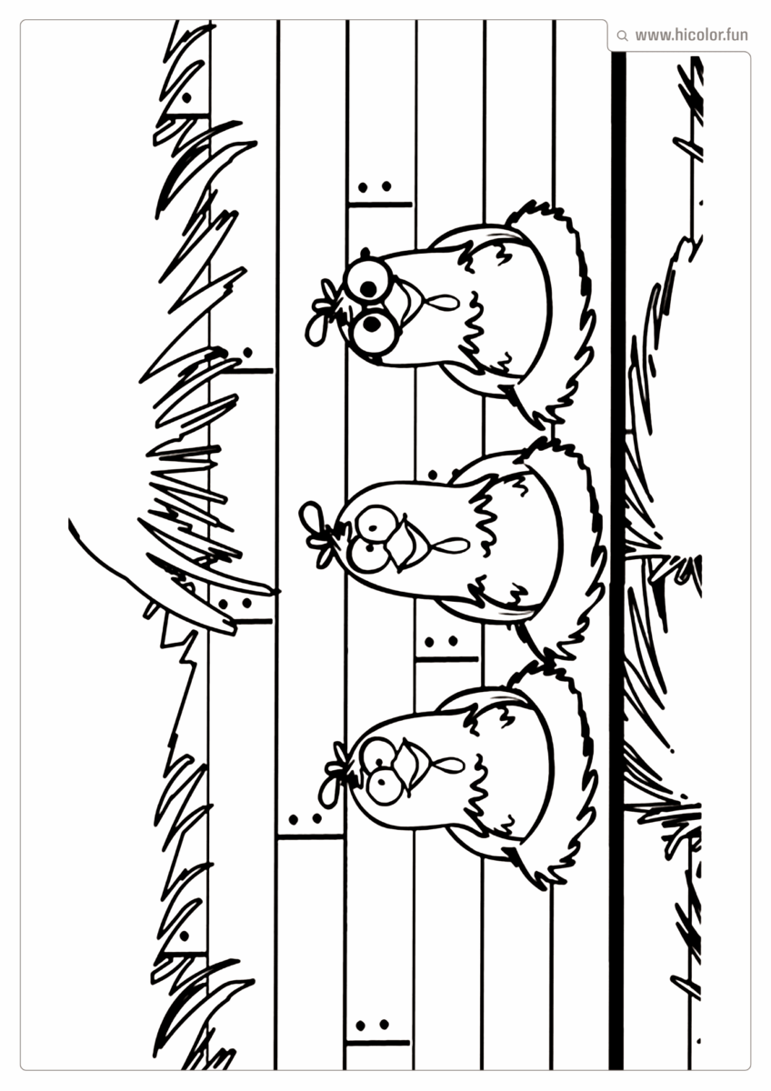 DESENHO DA GALINHA PINTADINHA PARA PINTAR