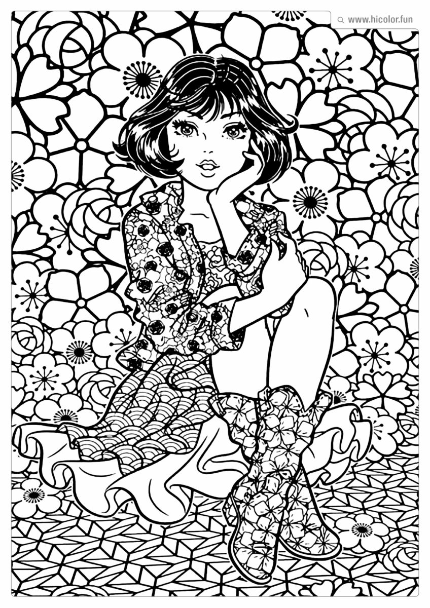 DESENHO DA MONICA JOVEM PARA COLORIR