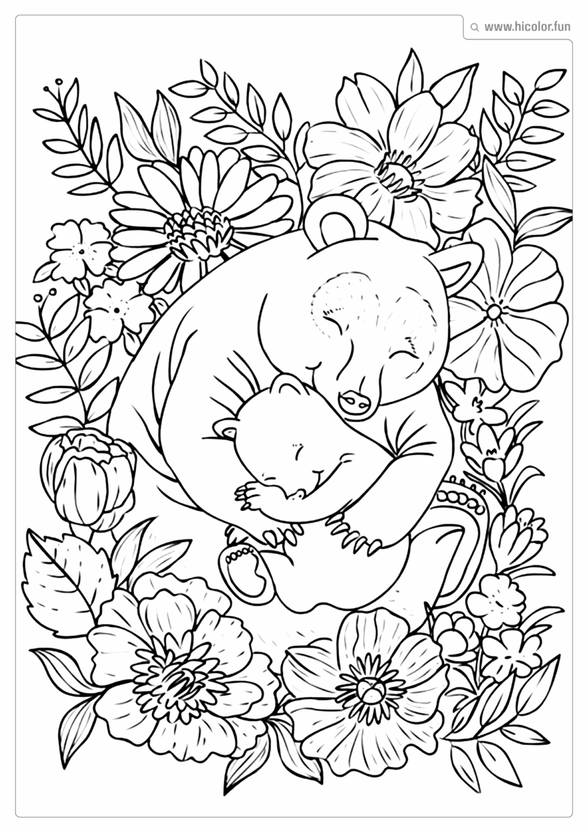 DESENHO DE ANIMAIS SELVAGENS PARA IMPRIMIR