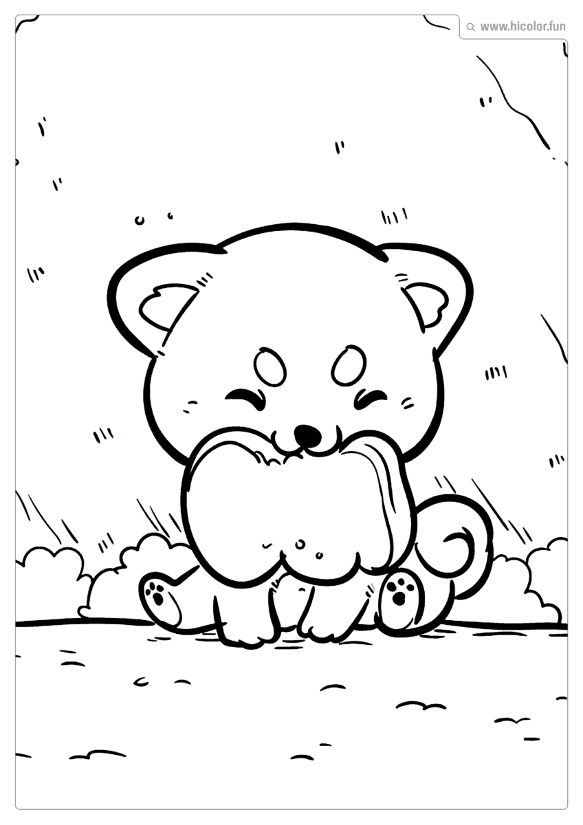 DESENHO DE CACHORRINHOS PARA IMPRIMIR