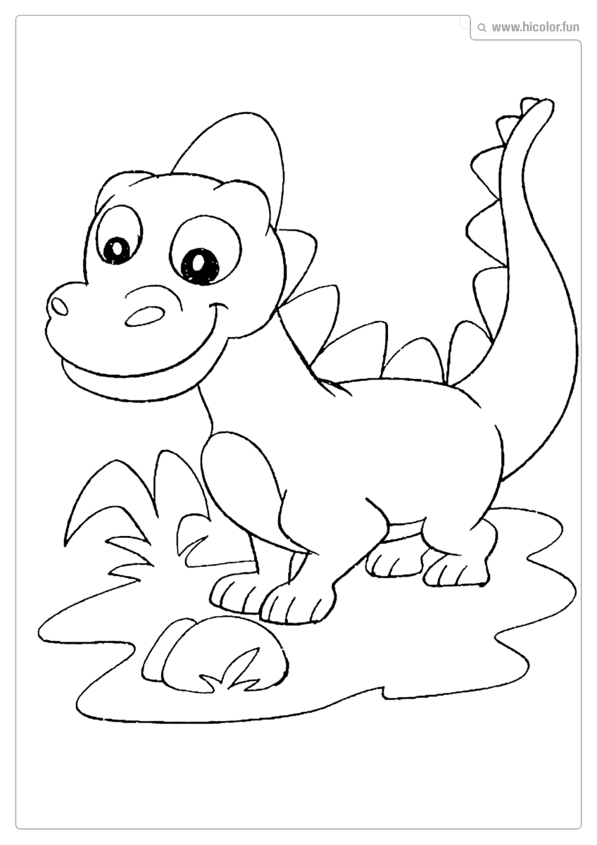 DESENHO DE DINOSSAURO PARA COLORIR BEBê DE DINOSSAURO PARA IMPRIMIR