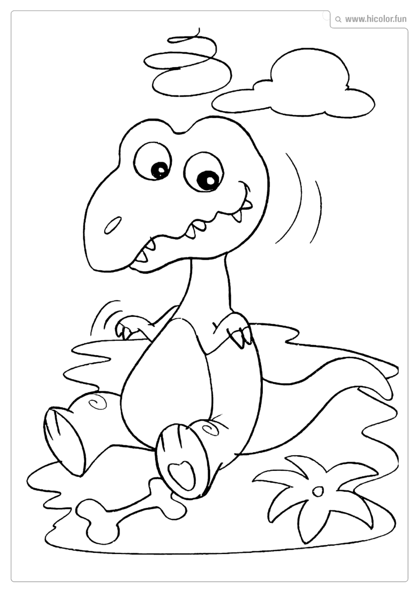 DESENHO DE DINOSSAURO PARA COLORIR PARASSAUROLOFO PARA IMPRIMIR