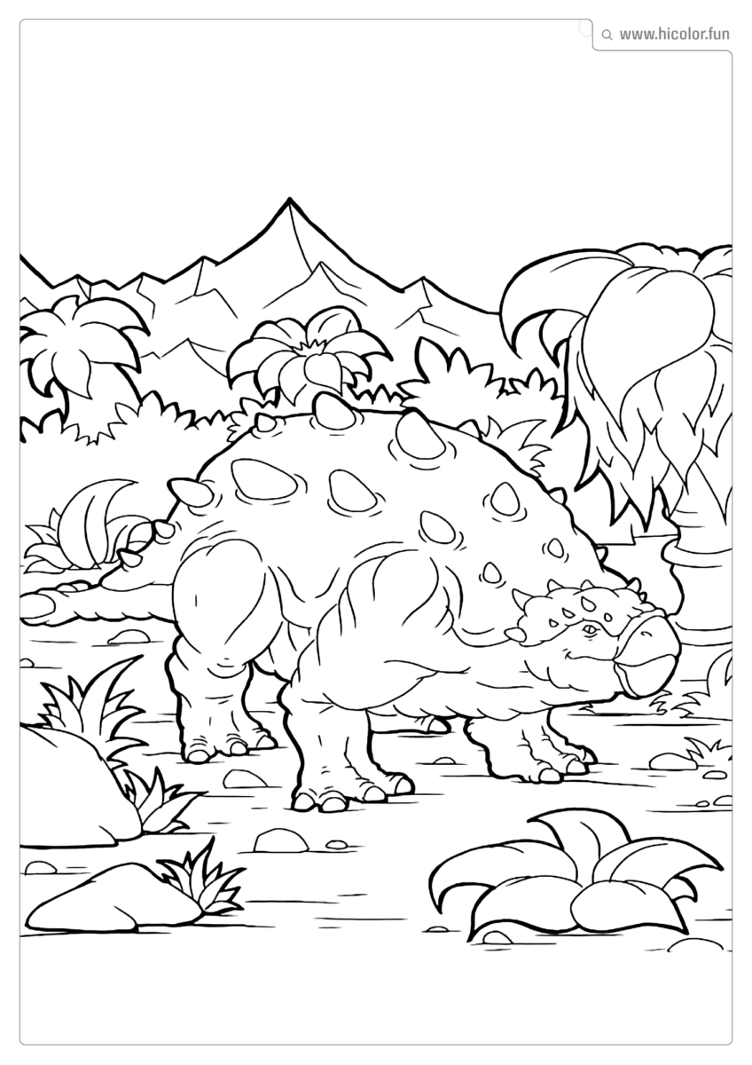 DESENHO DE DINOSSAURO PARA IMPRIMIR