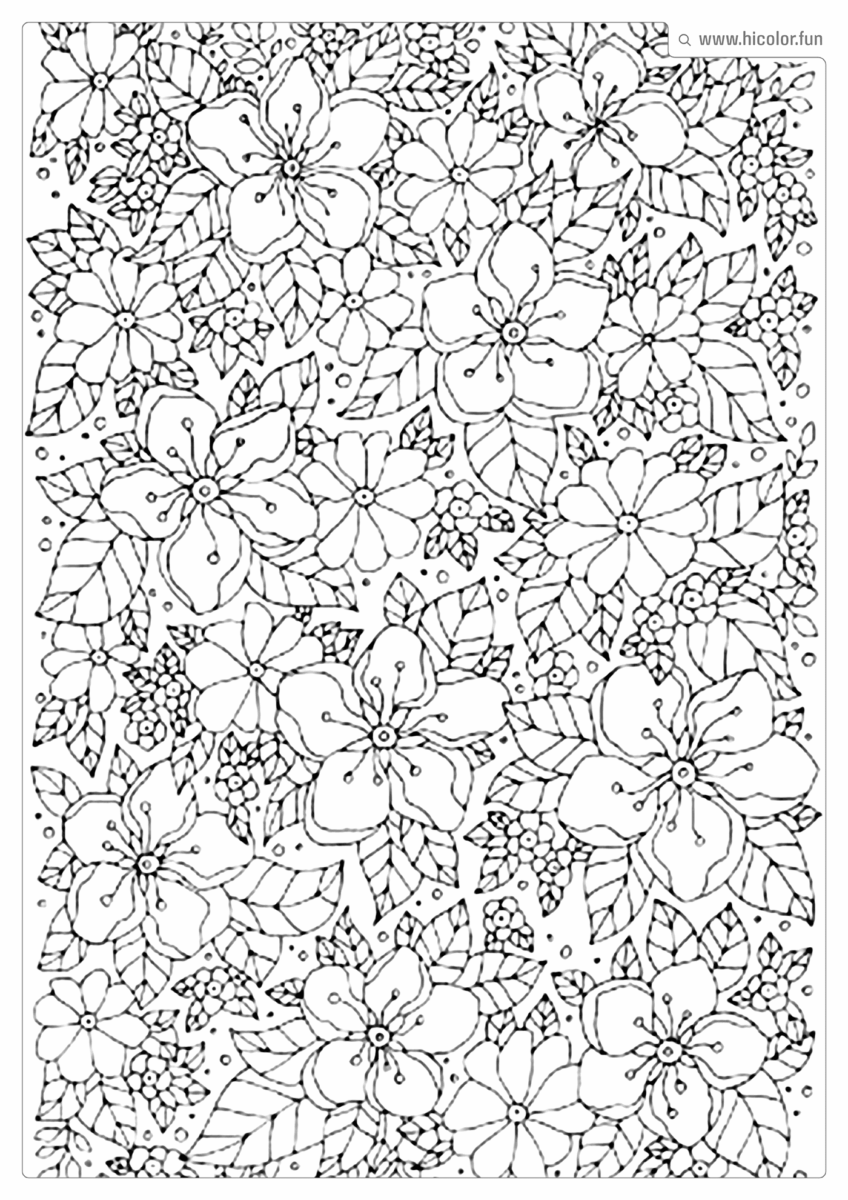 DESENHO DE FLOR PARA COLORIR FLOR DE CEREJEIRA SAKURA PARA IMPRIMIR