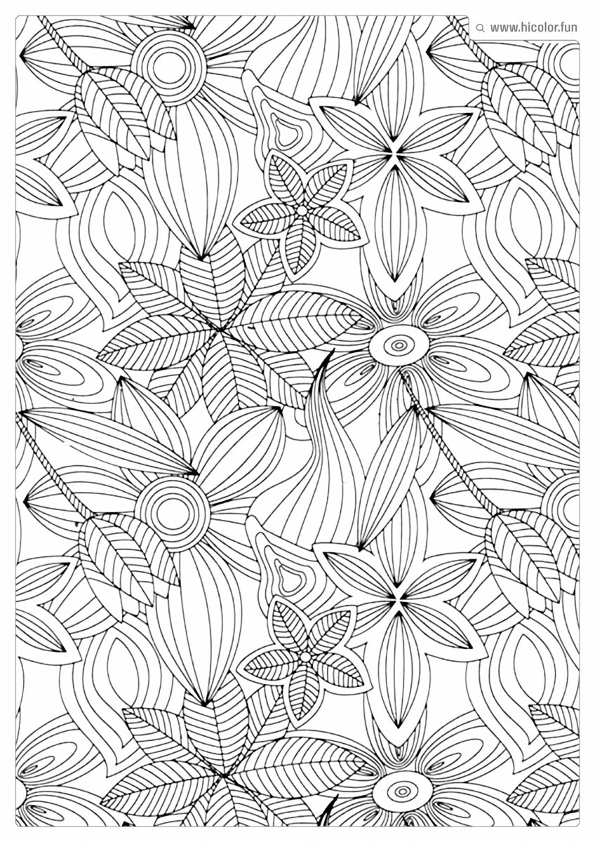 DESENHO DE FLOR PARA COLORIR FLORES EM MANDALA PARA IMPRIMIR