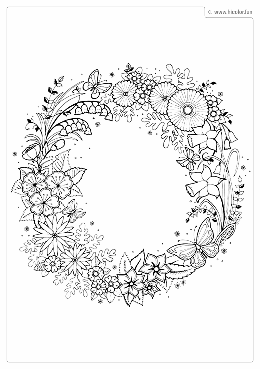 DESENHO DE FLOR PARA COLORIR MANDALA FLORIDA PARA IMPRIMIR