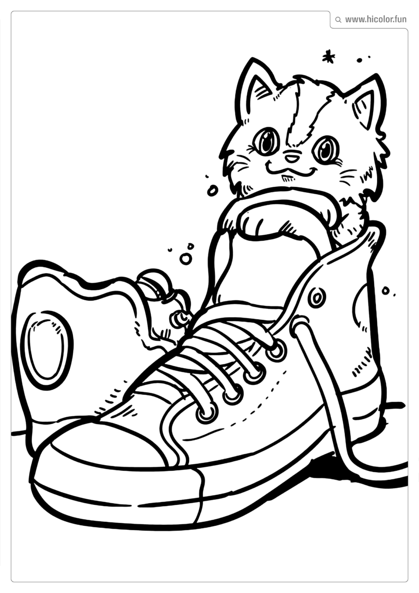 DESENHO DE GATO PARA COLORIR FACIL