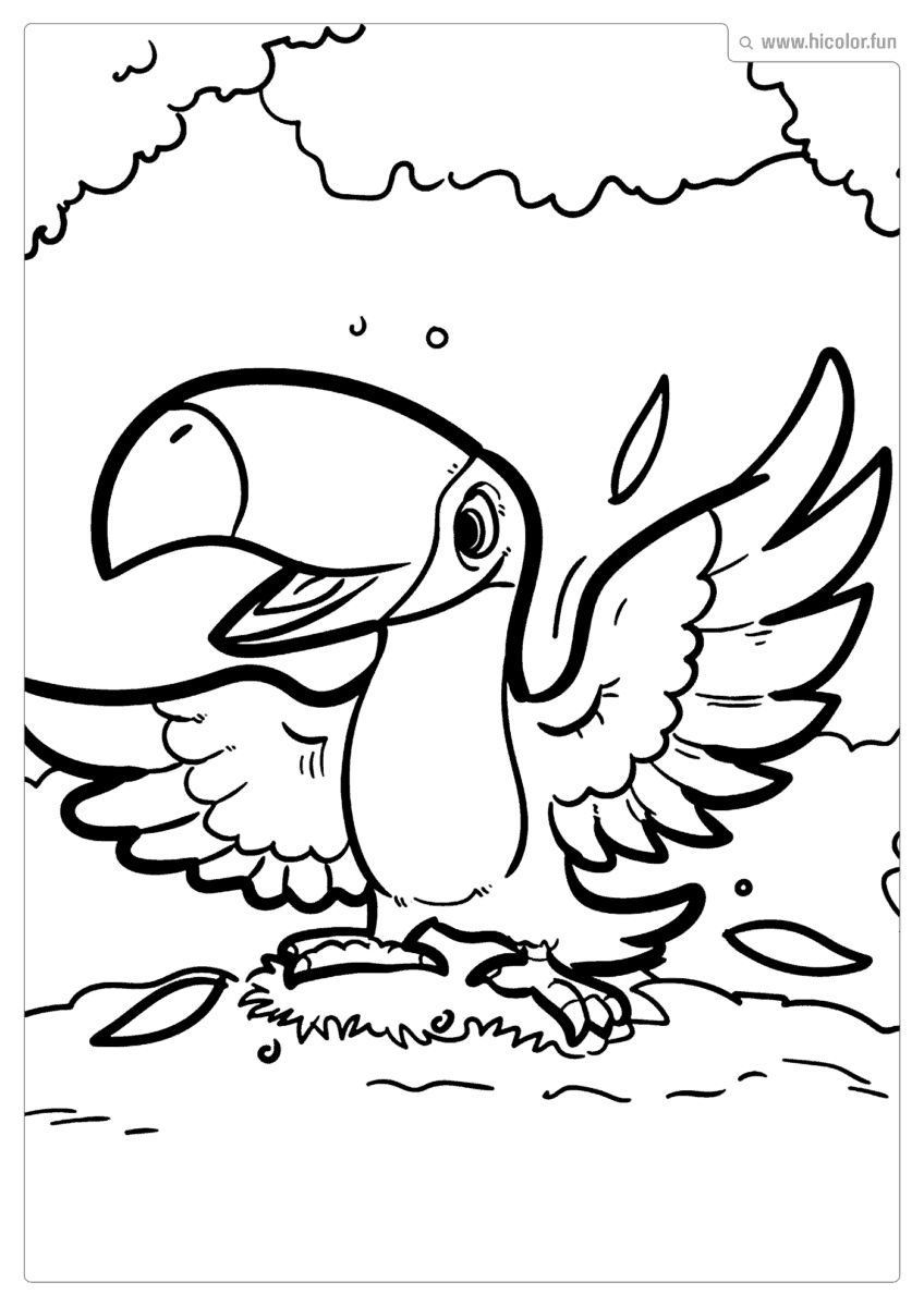 DESENHO DE PASSAROS PARA IMPRIMIR