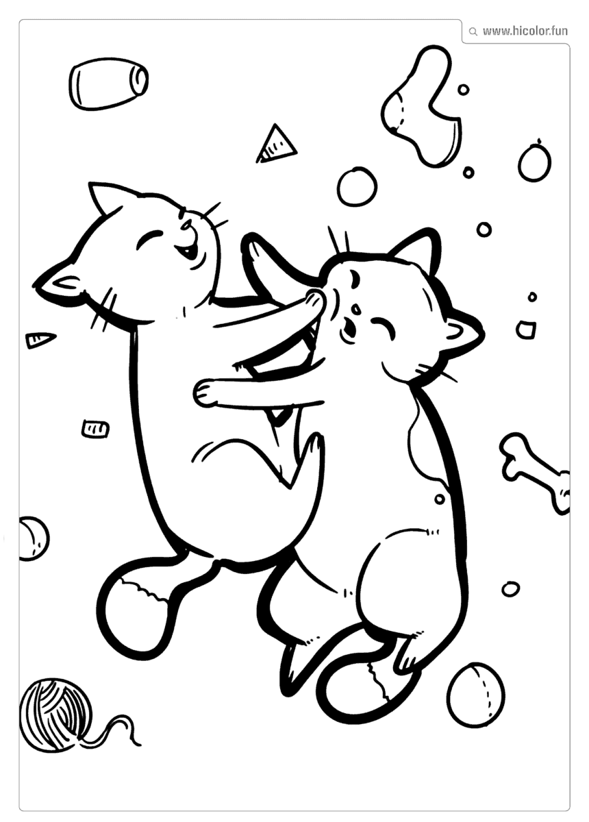 DESENHO DE PINTAR DE GATINHO