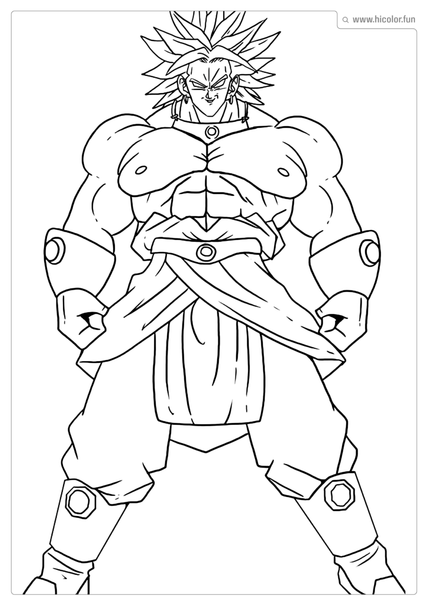 DESENHO DE PINTAR DO BROLI