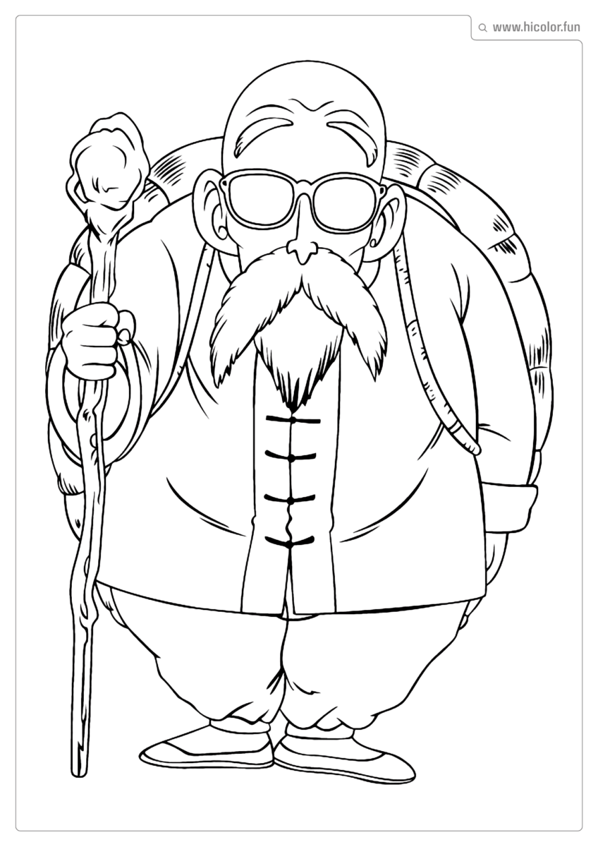 DESENHO DE PINTAR DO MESTRE KAMI