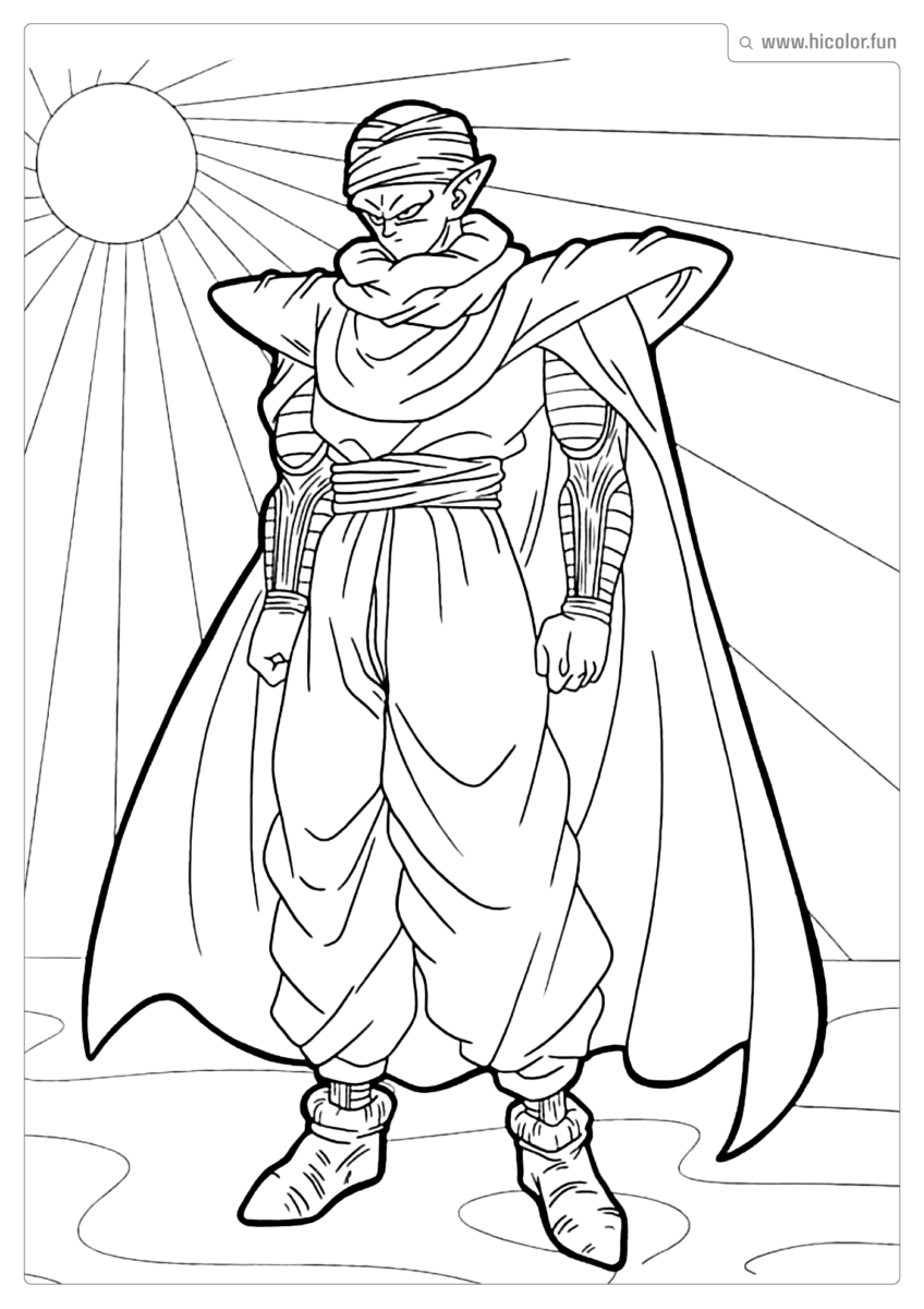 DESENHO DE PINTAR DO PICOLO