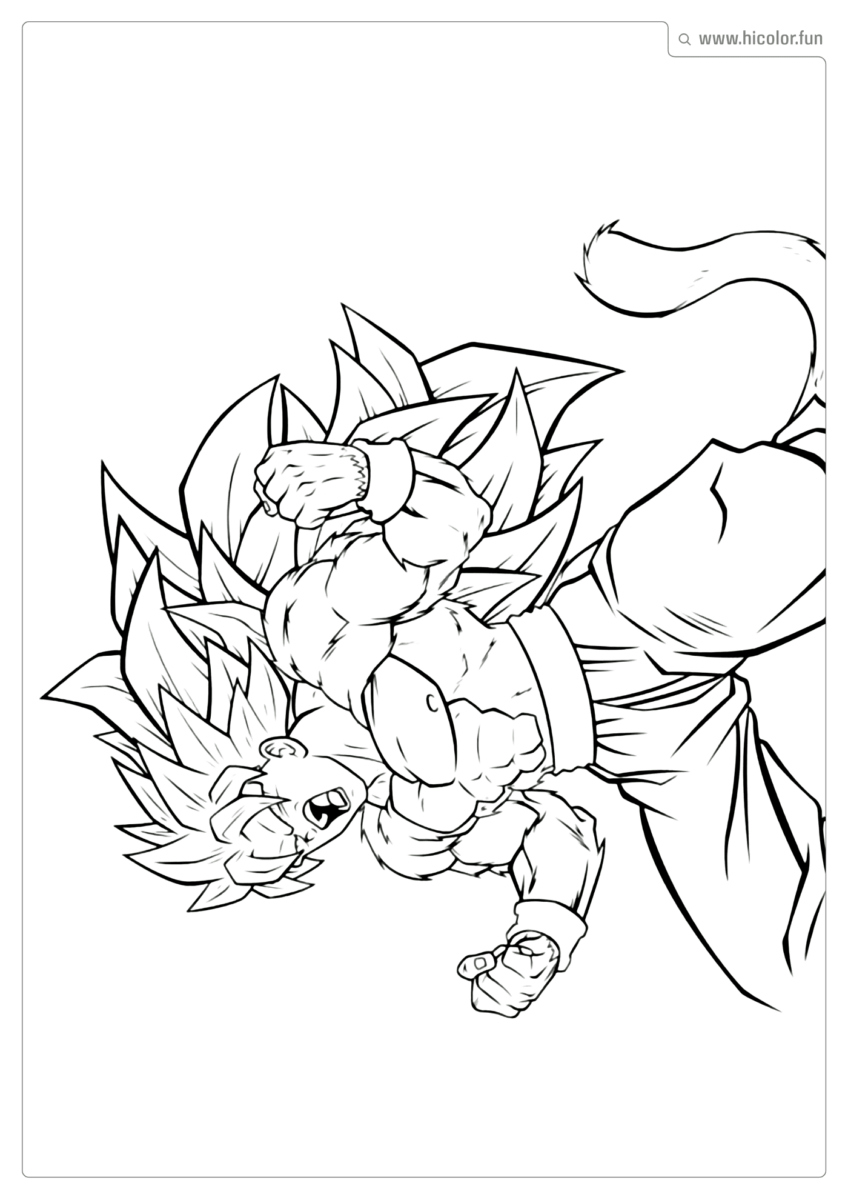 DESENHO DE PINTAR DRAGON BALL