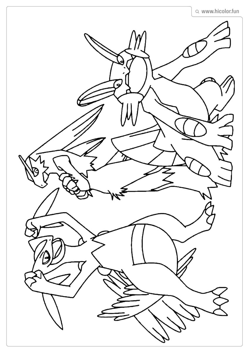 DESENHO DE POKEMON PARA COLORIR