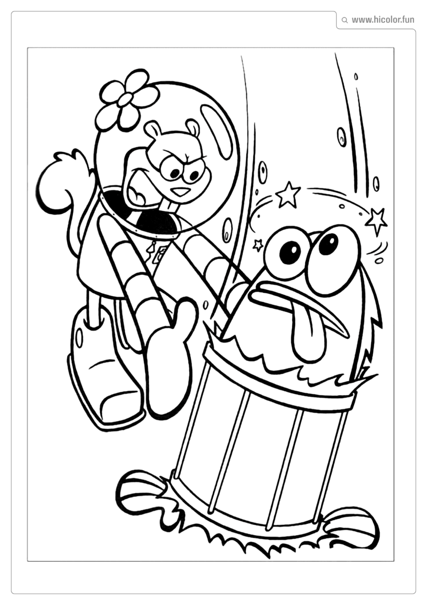 DESENHO DO BOB ESPONJA PARA IMPRIMIR