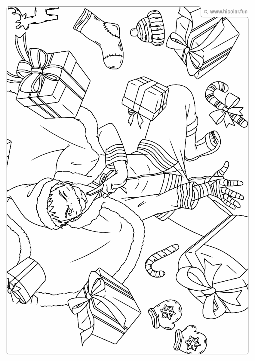 DESENHO DO NARUTO PARA COLORIR E IMPRIMIR