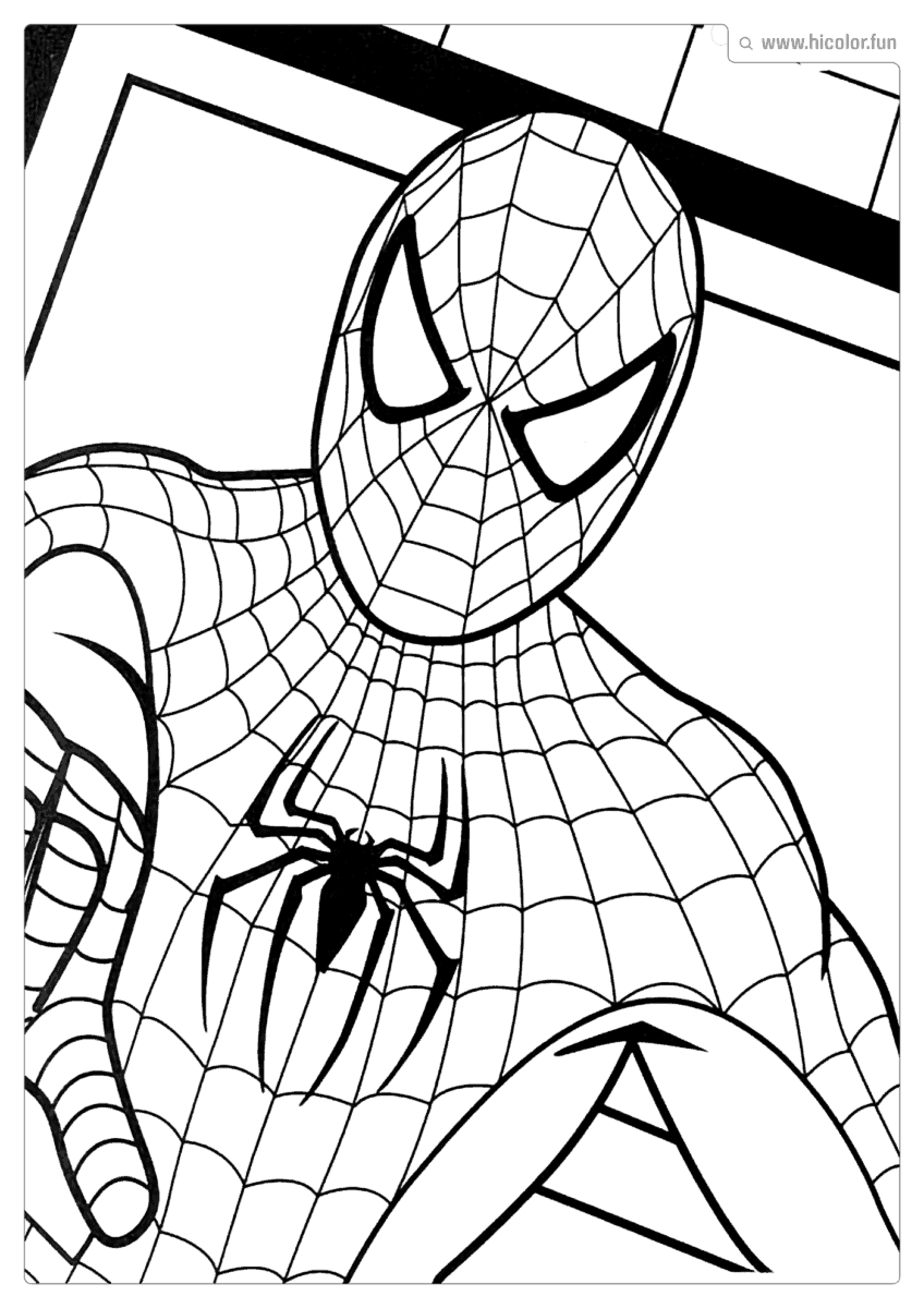 DESENHO HOMEM ARANHA PARA IMPRIMIR