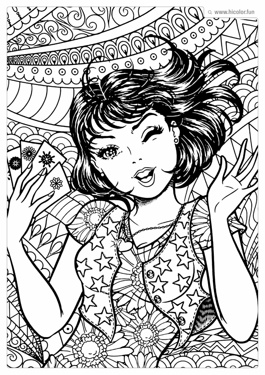 DESENHO MONICA JOVEM PARA COLORIR