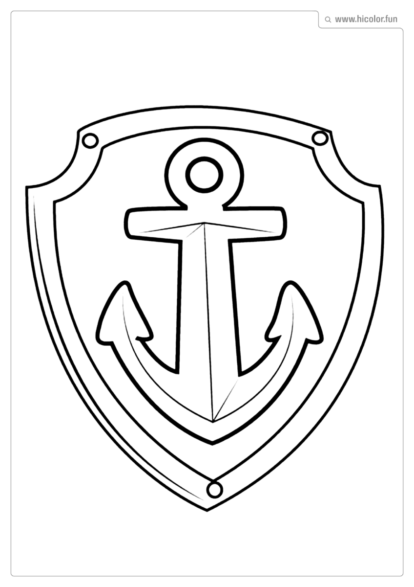 DESENHO PARA COLORIR DA PATRULHA CANINA