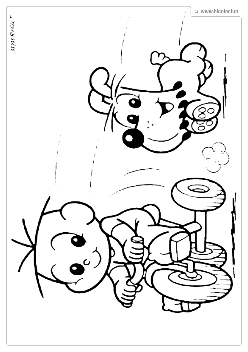 DESENHO PARA COLORIR DA TURMA DA MôNICA BABY BEBE CEBOLINHA E BIDU