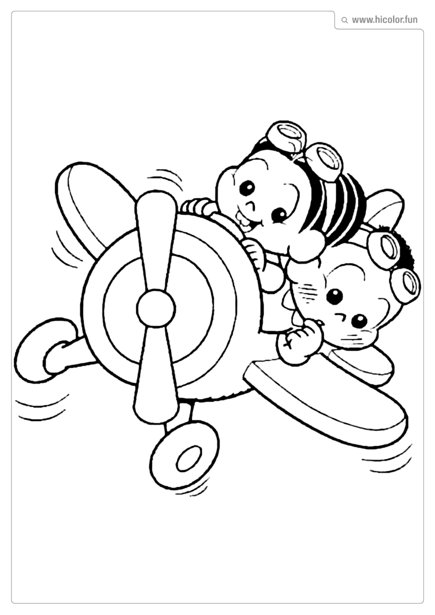 DESENHO PARA COLORIR DA TURMA DA MôNICA BABY BEBE MONICA E CASCãO AVIãO
