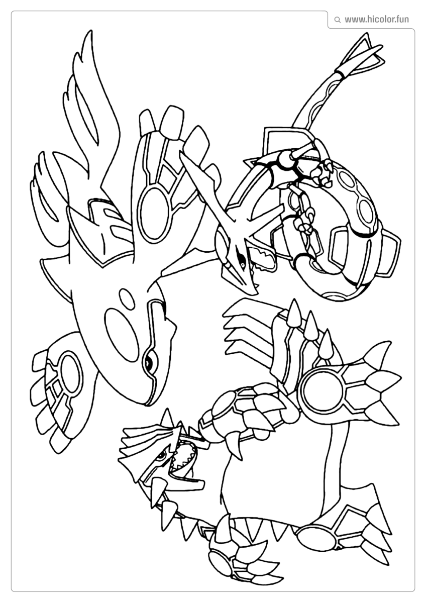 DESENHO PARA COLORIR POKEMON