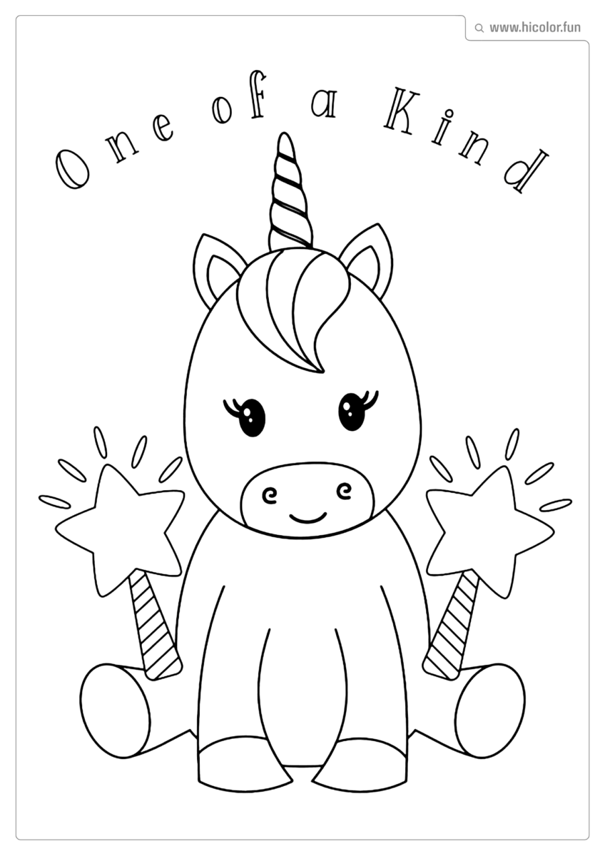 DESENHO PARA COLORIR UNICóRNIO ESTRELA PARA IMPRIMIR 2