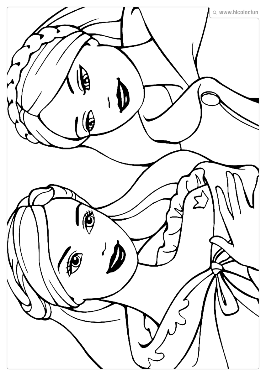 DESENHO PARA IMPRIMIR DE BARBIE