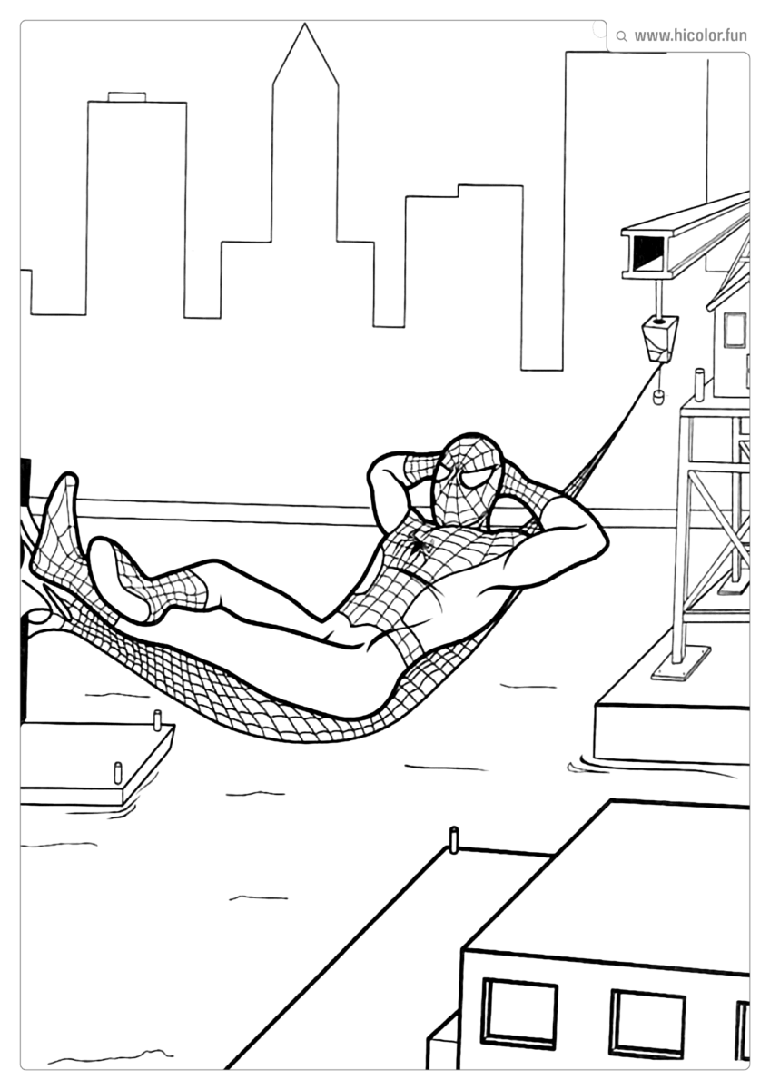 DESENHO PARA IMPRIMIR DO HOMEM ARANHA