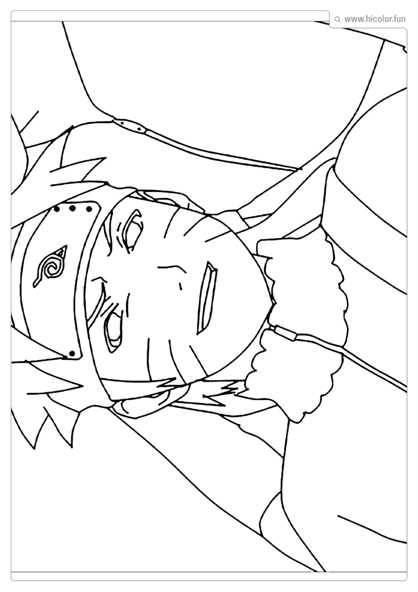 DESENHO PARA IMPRIMIR DO NARUTO