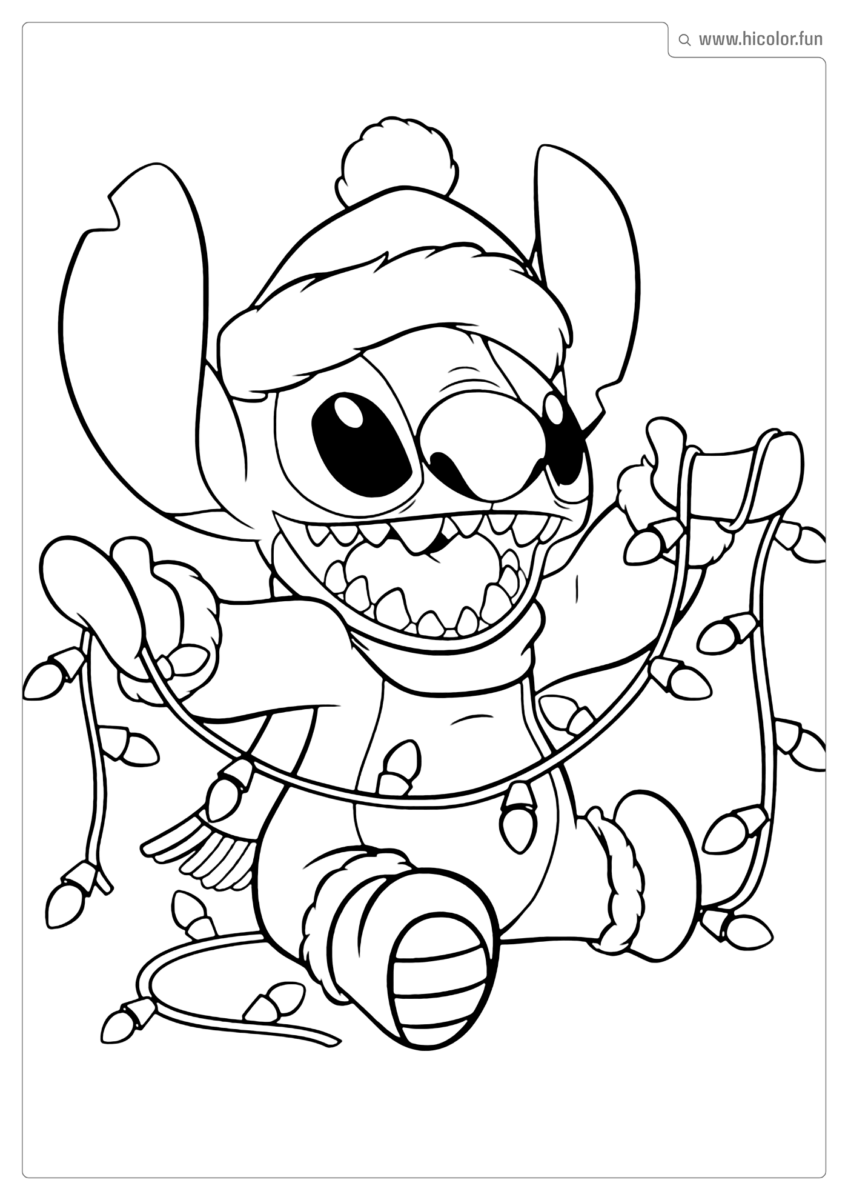 DESENHO PARA IMPRIMIR DO STITCH