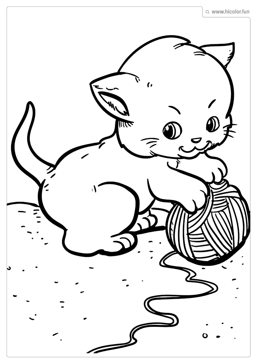 DESENHO PARA IMPRIMIR GATINHO