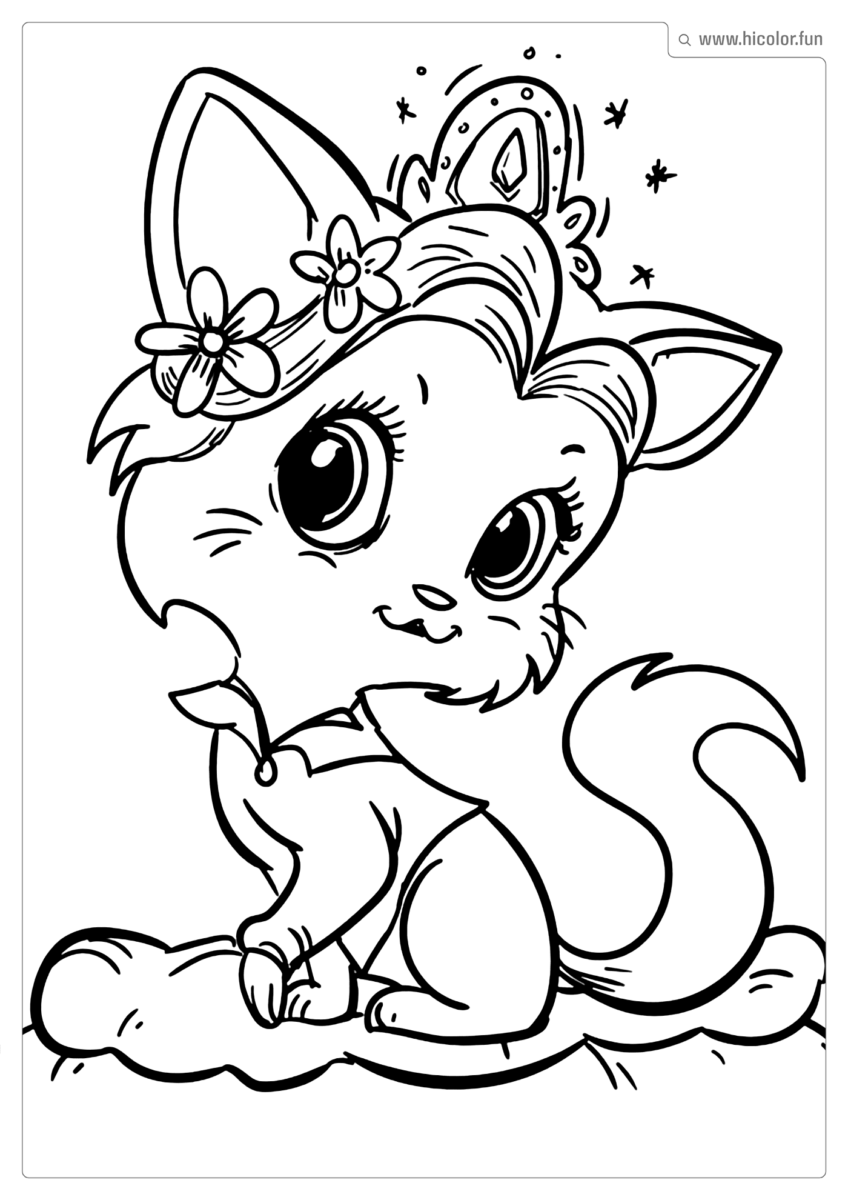 DESENHO PARA IMPRIMIR GATO